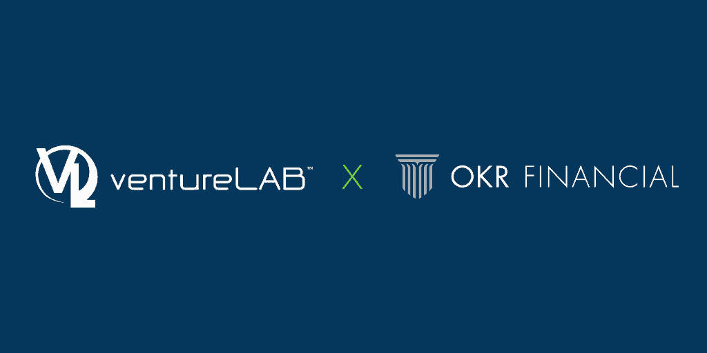 Venture Logo beside OKR logo